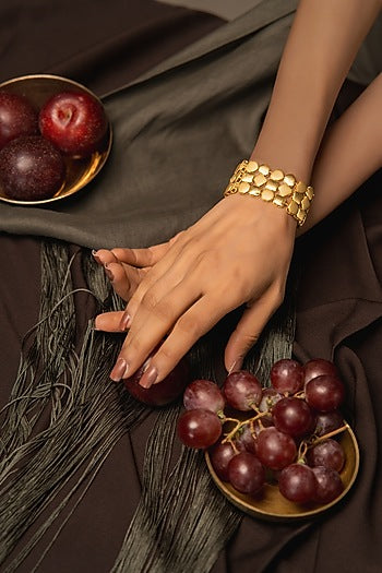Gold Finish Handcrafted Bracelet