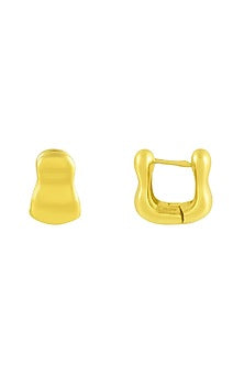Gold Plated (Water Resistance Premium Plating) Mini Huggies Hoop Earrings