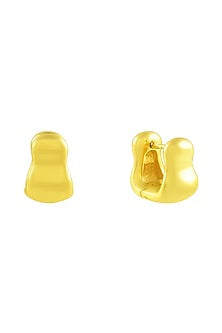 Gold Plated (Water Resistance Premium Plating) Mini Huggies Hoop Earrings