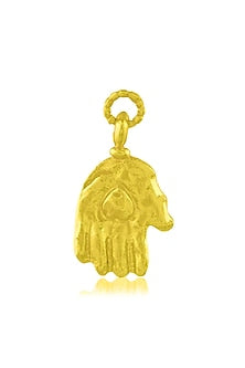 Gold Finish Amor Amulet Charm