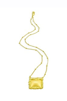 Gold Finish Tabiz Necklace