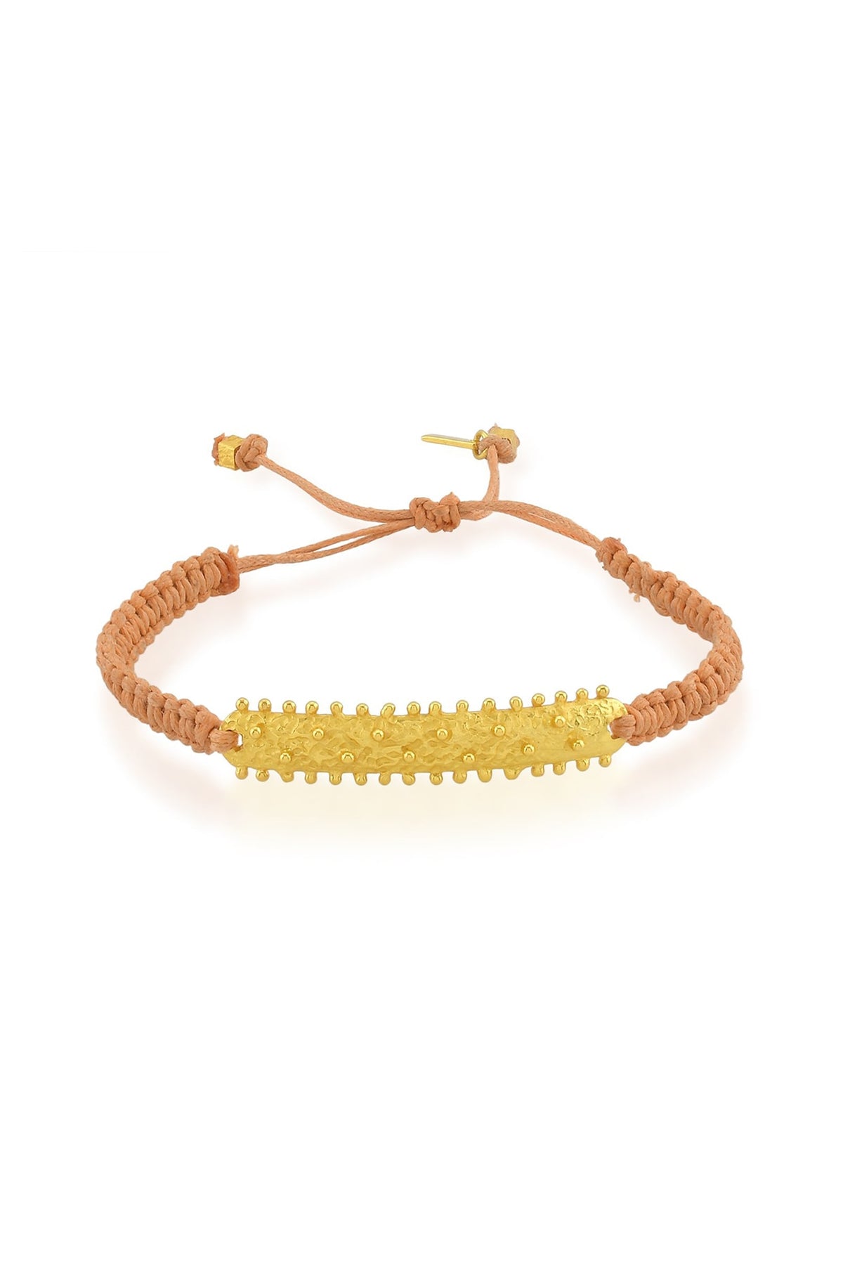 Gold Finish Thread Bracelet