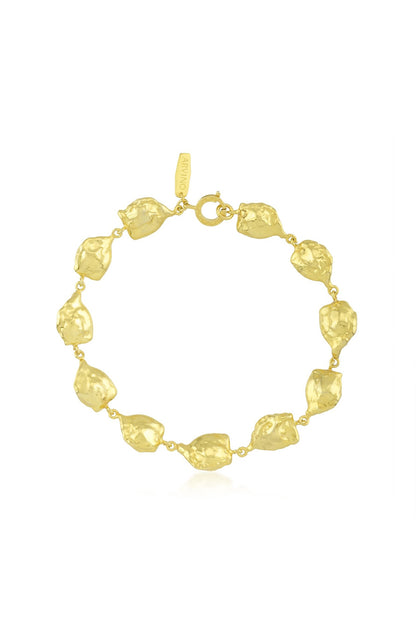 Gold Plated Handcrafted Anklet