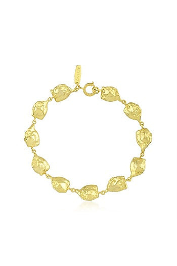 Gold Plated Handcrafted Anklet