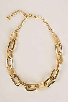 Gold Plated Link Necklace