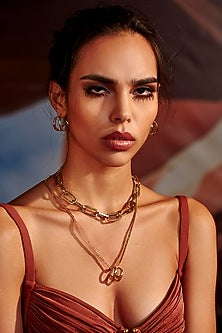 Gold Plated Link Necklace