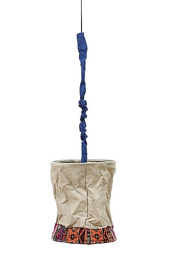 Off-White Canvas Pendant Lamp
