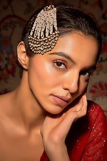 Gold Finish White Pearl Pasa