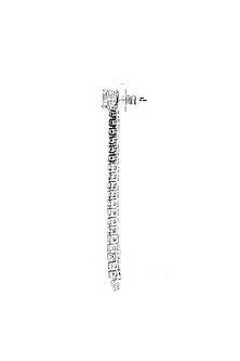 14kt White Gold Finish Lab Grown Round-Cut Diamond Long Earrings