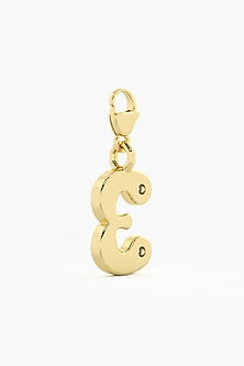 9kt Yellow Gold Finish Diamond Number 3 Charm