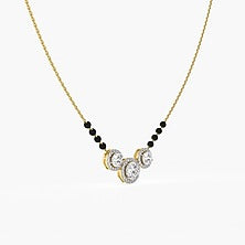 18kt Yellow Gold 1.80ctw Round Cut Solitaire Lab Grown Diamond Necklace