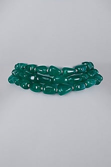 Green Beaded Necklace