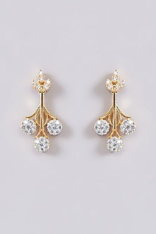 Gold Finish Zircon Necklace Set