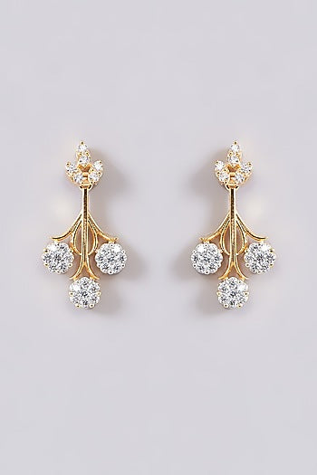 Gold Finish Zircon Necklace Set