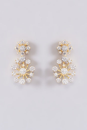 Gold Finish Zircon Necklace Set