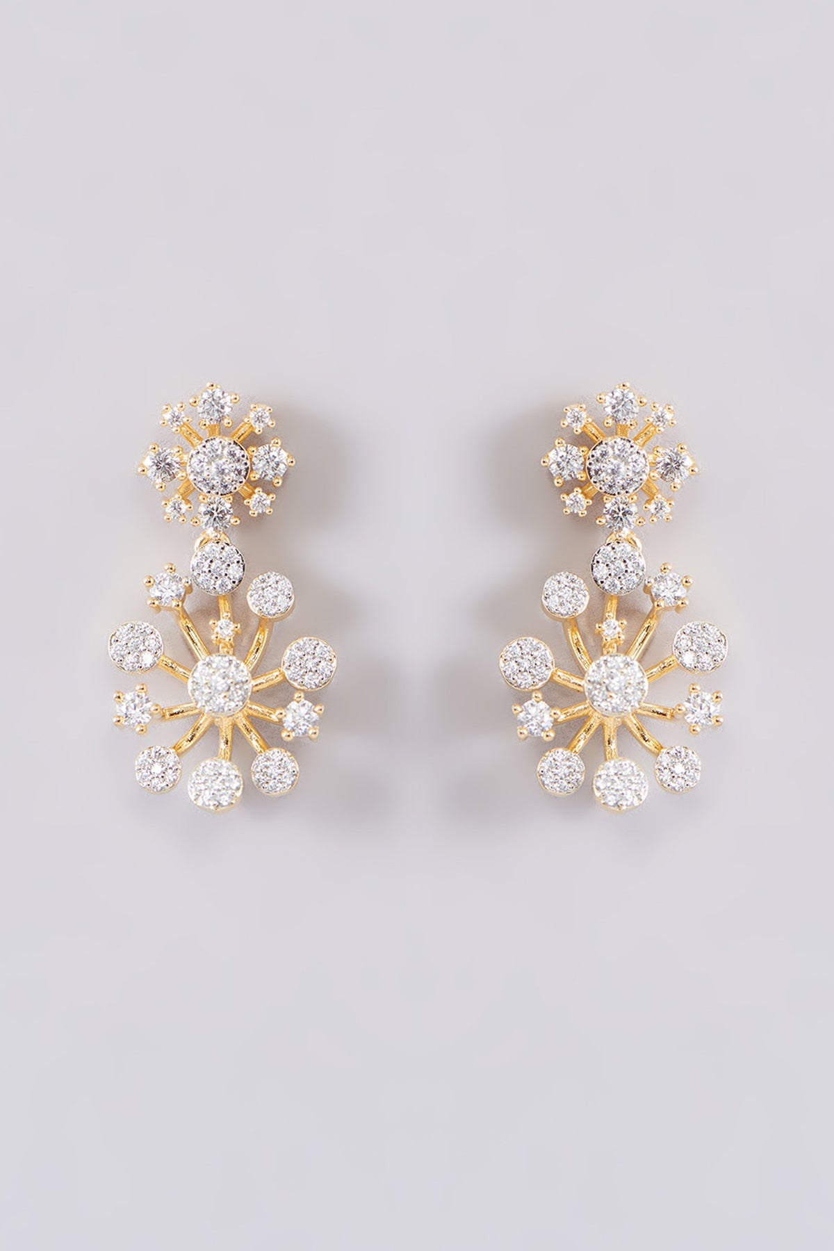 Gold Finish Zircon Necklace Set