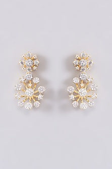 Gold Finish Zircon Necklace Set