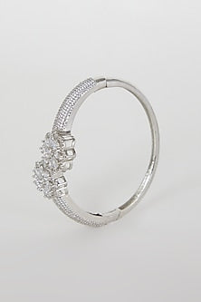White Finish Diamond Bracelet