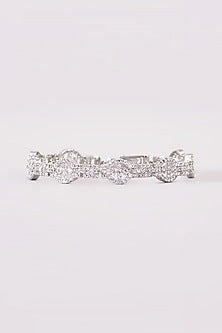 White Finish Zircon Bracelet