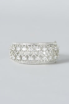 White Finish Zircon Bracelet