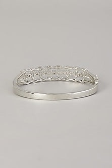 White Finish Zircon Bracelet