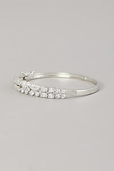 White Finish Zircon Bracelet