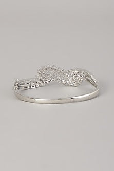 White Finish Zircon Bracelet