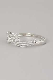 White Finish Zircon Bracelet