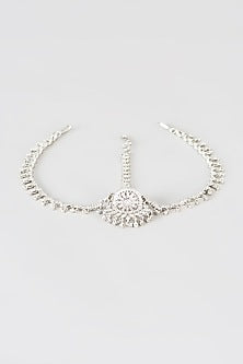 White Finish Zircon Mathapatti