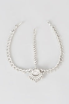 White Finish Zircon Mathapatti