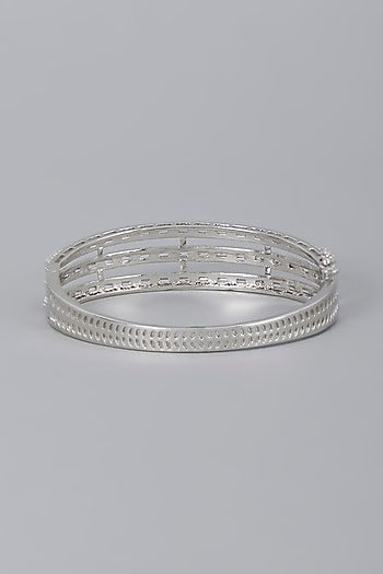 White Finish Zircon Bracelet