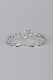 White Finish Zircon  Bracelet