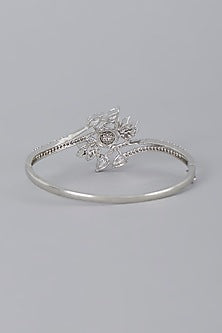 White Finish Zircon  Bracelet
