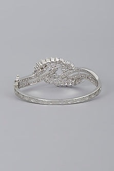 White Finish Zircon Bracelet