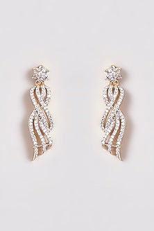 Gold Finish Zircon Necklace Set