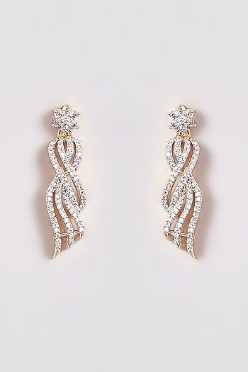 Gold Finish Zircon Necklace Set