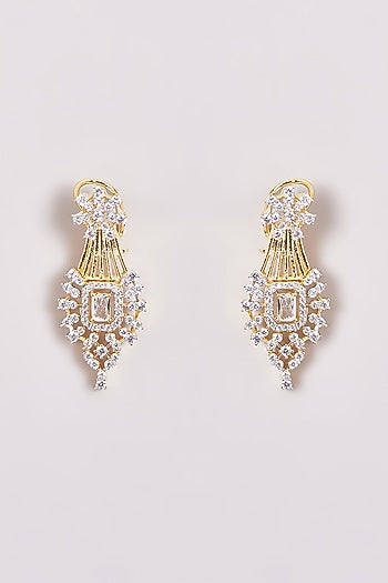 Gold Finish Zircon Necklace Set