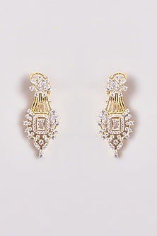 Gold Finish Zircon Necklace Set