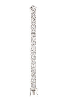 White Finish Flexible Bracelet