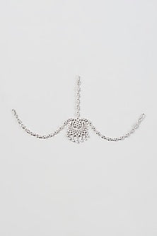 White Finish Zircon Mathapatti