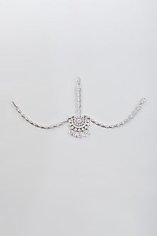 White Finish Zircon Mathapatti