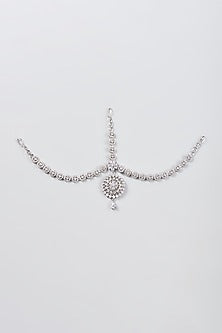 White Finish Zircon Mathapatti