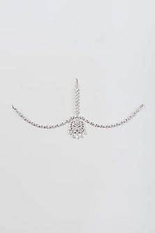 White Finish Zircon Mathapatti