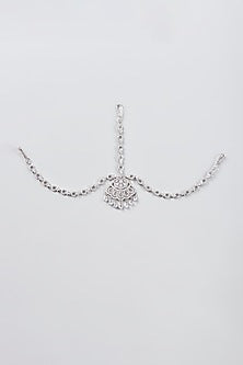 White Finish Zircon Mathapatti