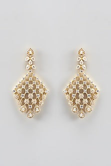 Gold Finish Zircon Necklace Set