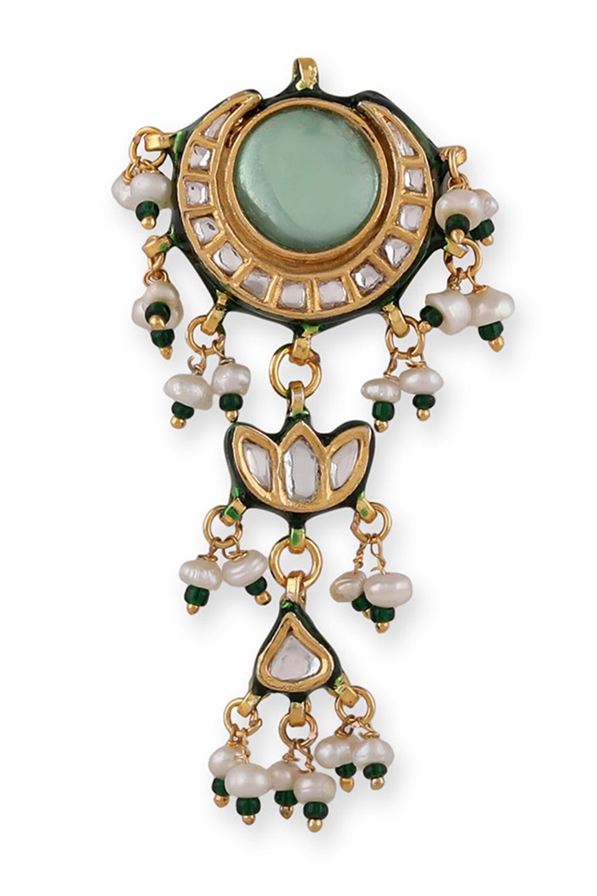 Kundan Polki Embellished Choker Set 