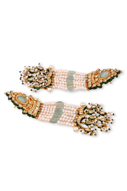 Kundan Embellished Dangler Earrings 