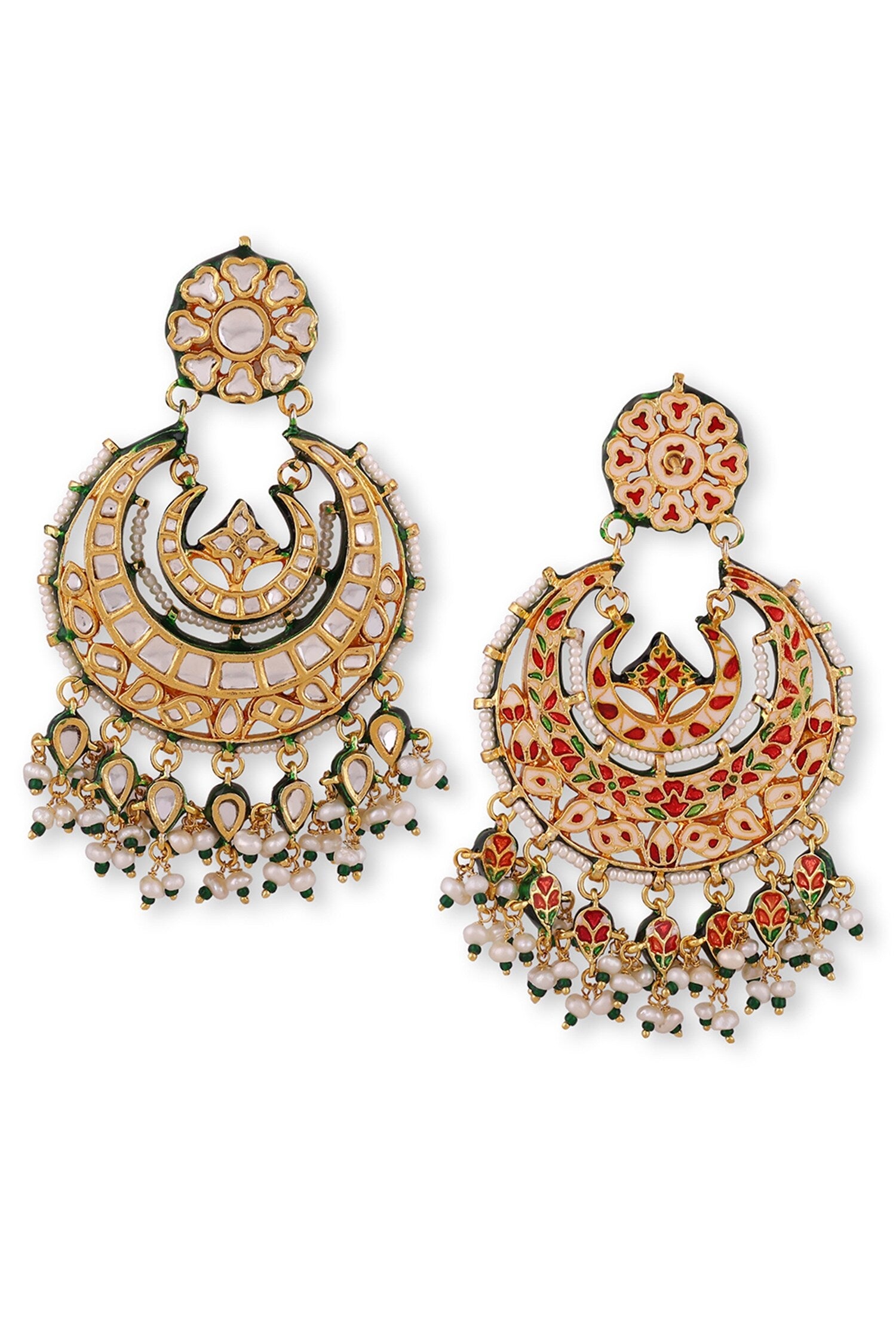 Pearl Drop Chandbalis 