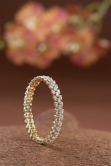 Silver Finish Bangle In Sterling Silver