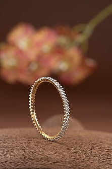 Silver Finish Bangle In Sterling Silver